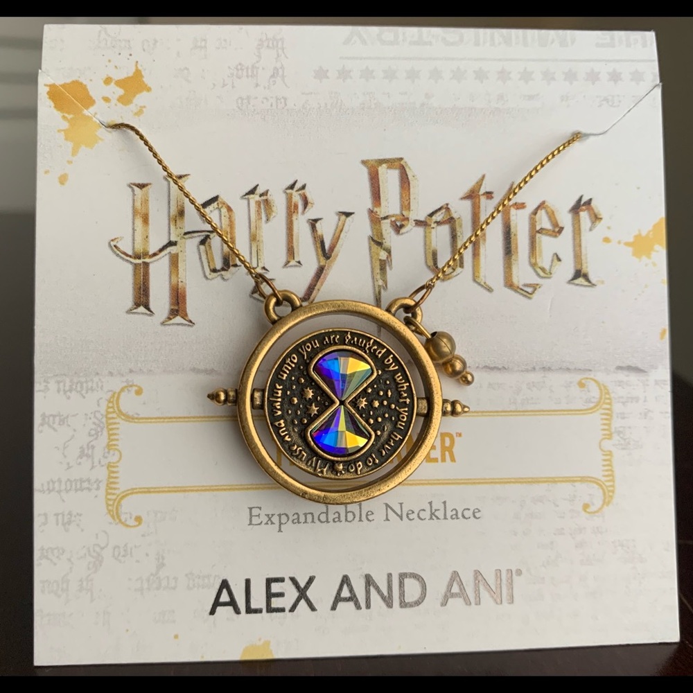 ALEX AND ANI • Time Turner Necklace Gold